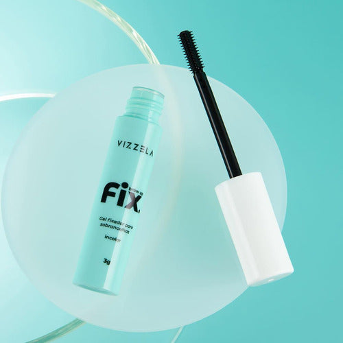 Brow Up Fix Gel Para Sobrancelhas Incolor - Vizzela 3g
